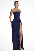 Women's Fitted Bodice Long Dress