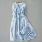 Womens Relaxed Fit Cotton Maxi Summer Dress Casual