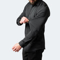 Mens Slim Fit Stretch Shirt with Long Sleeves Wrinkle-Free