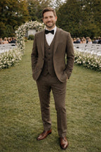 Men's Three Piece Slim Fit Wedding Suit