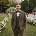 Men's Three Piece Slim Fit Wedding Suit