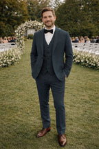 Men's Three Piece Slim Fit Wedding Suit