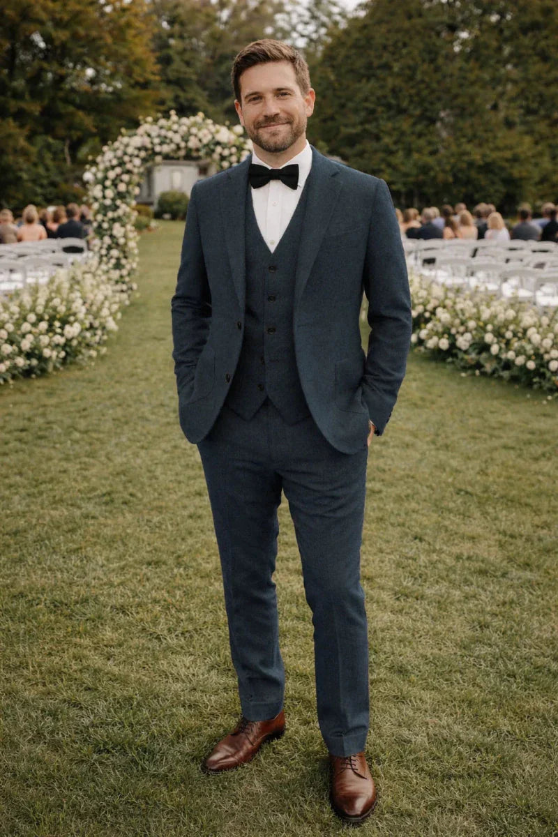 Men's Three Piece Slim Fit Wedding Suit