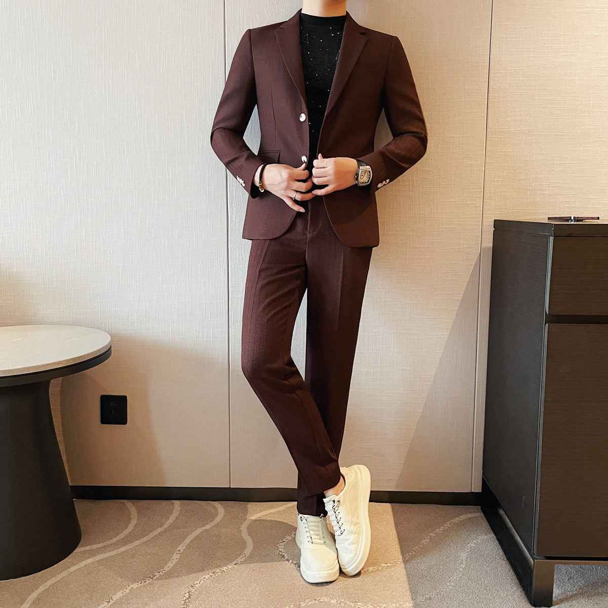 Men's Slim Fit Two Piece Suit