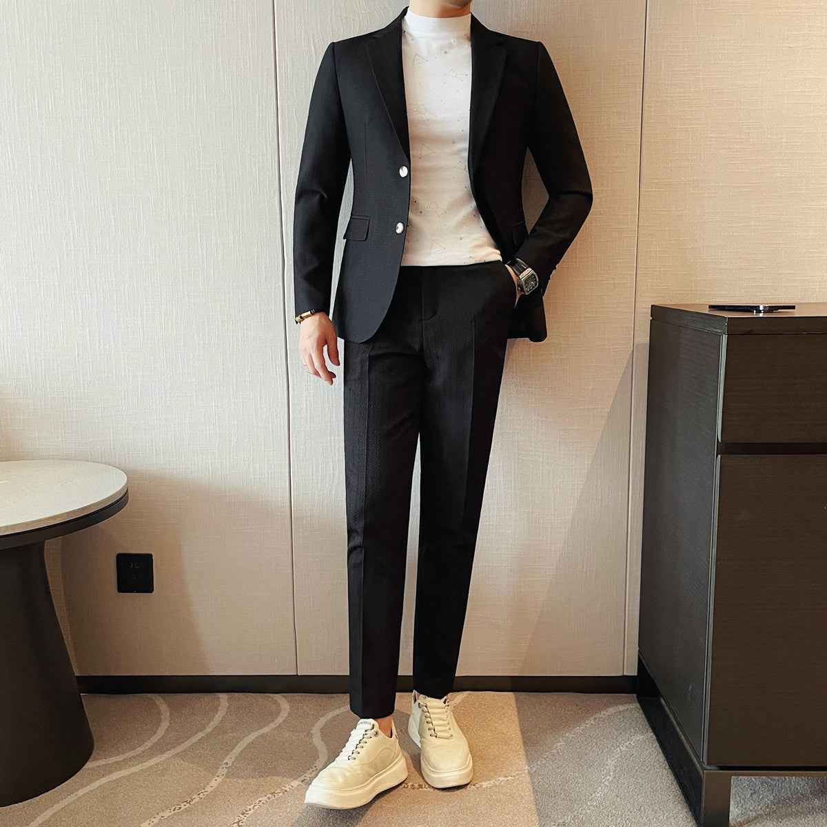 Men's Slim Fit Two Piece Suit