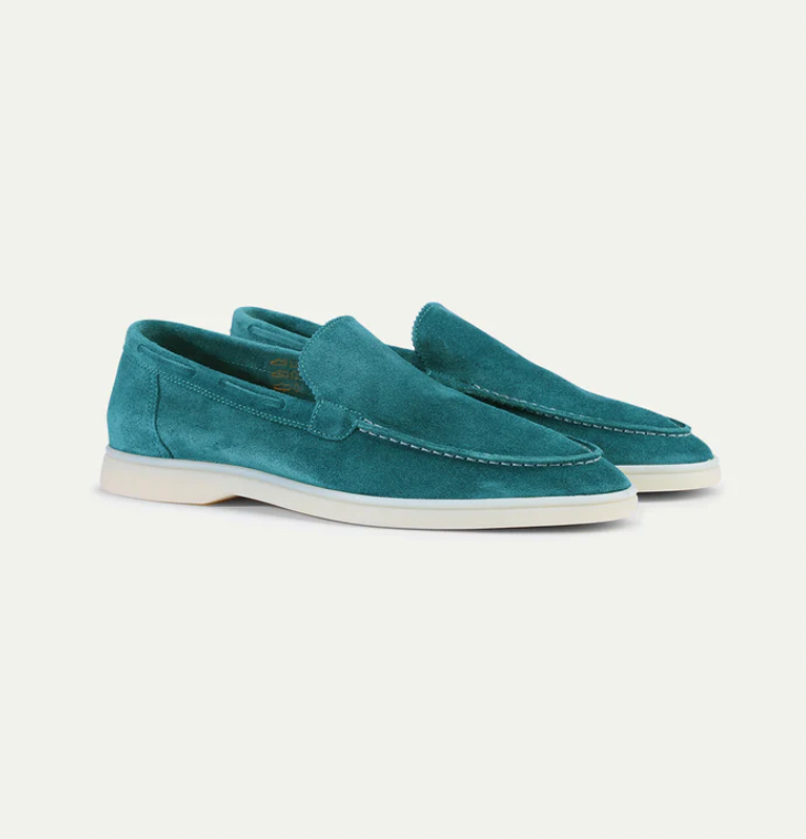 Men’s Slip On Loafers with Stitched Detailing