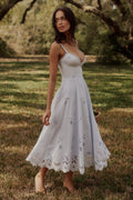 Women’s Broderie Anglaise Cotton Midi Sundress