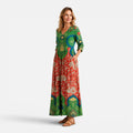 Women's Floral Maxi Dress
