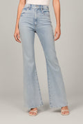 Women's High-Waisted Flared Pants