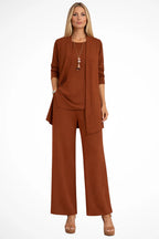 Women's Three-Piece Cardigan Set